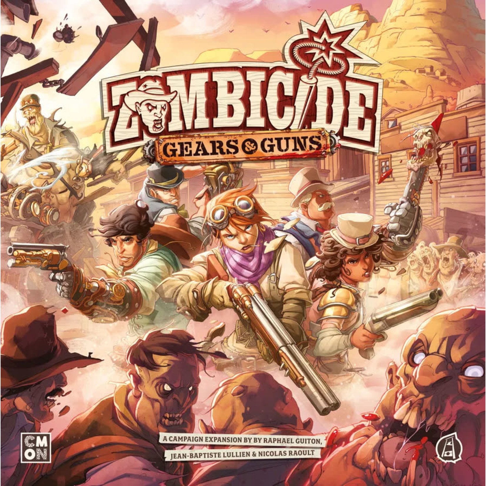 Zombicide Undead or Alive Full Steam KS - Recess Games LLC