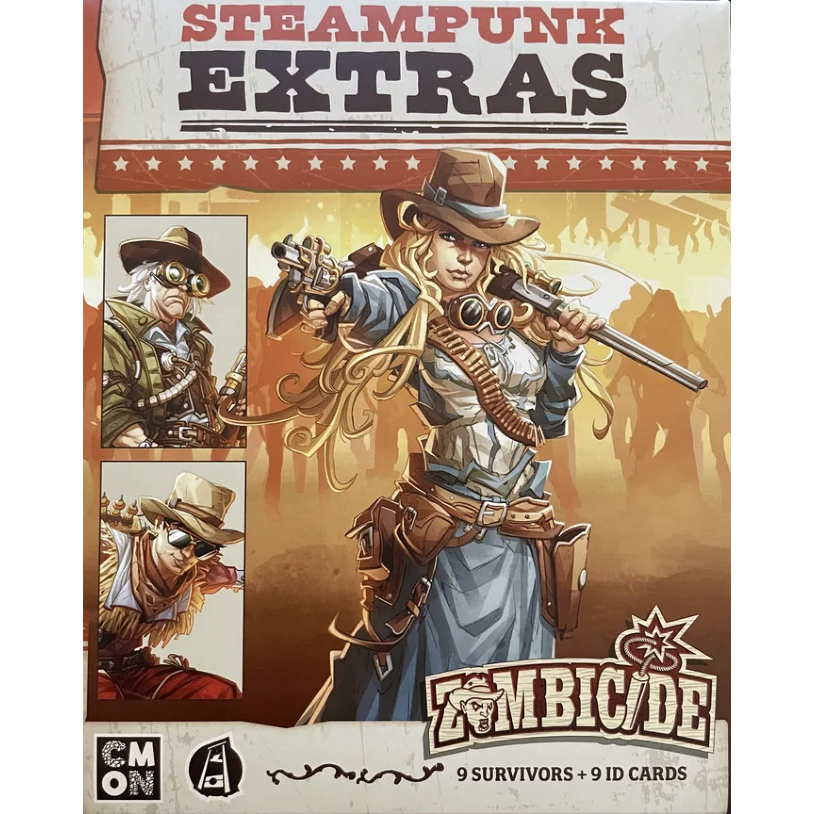 CMON Zombicide Undead or Alive Full Steam KS