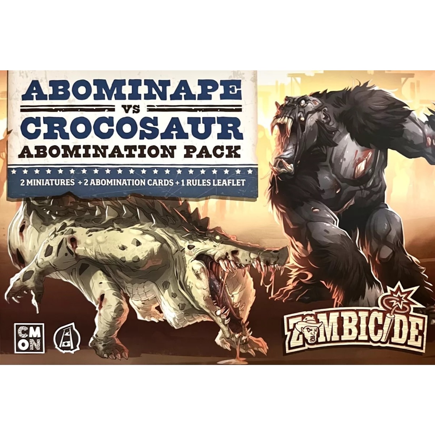 CMON Zombicide Undead or Alive Full Steam KS