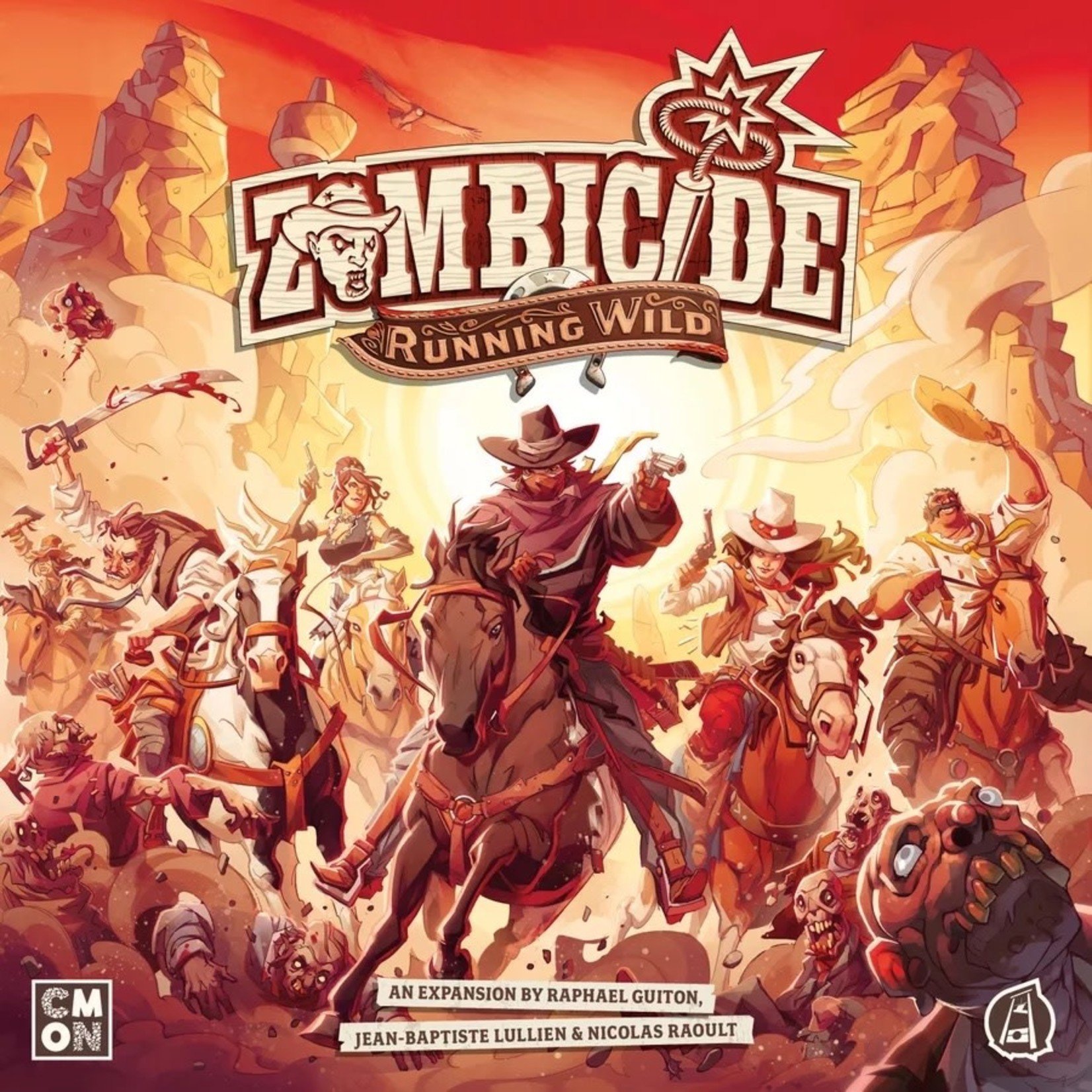 CMON Zombicide Undead or Alive Full Steam KS