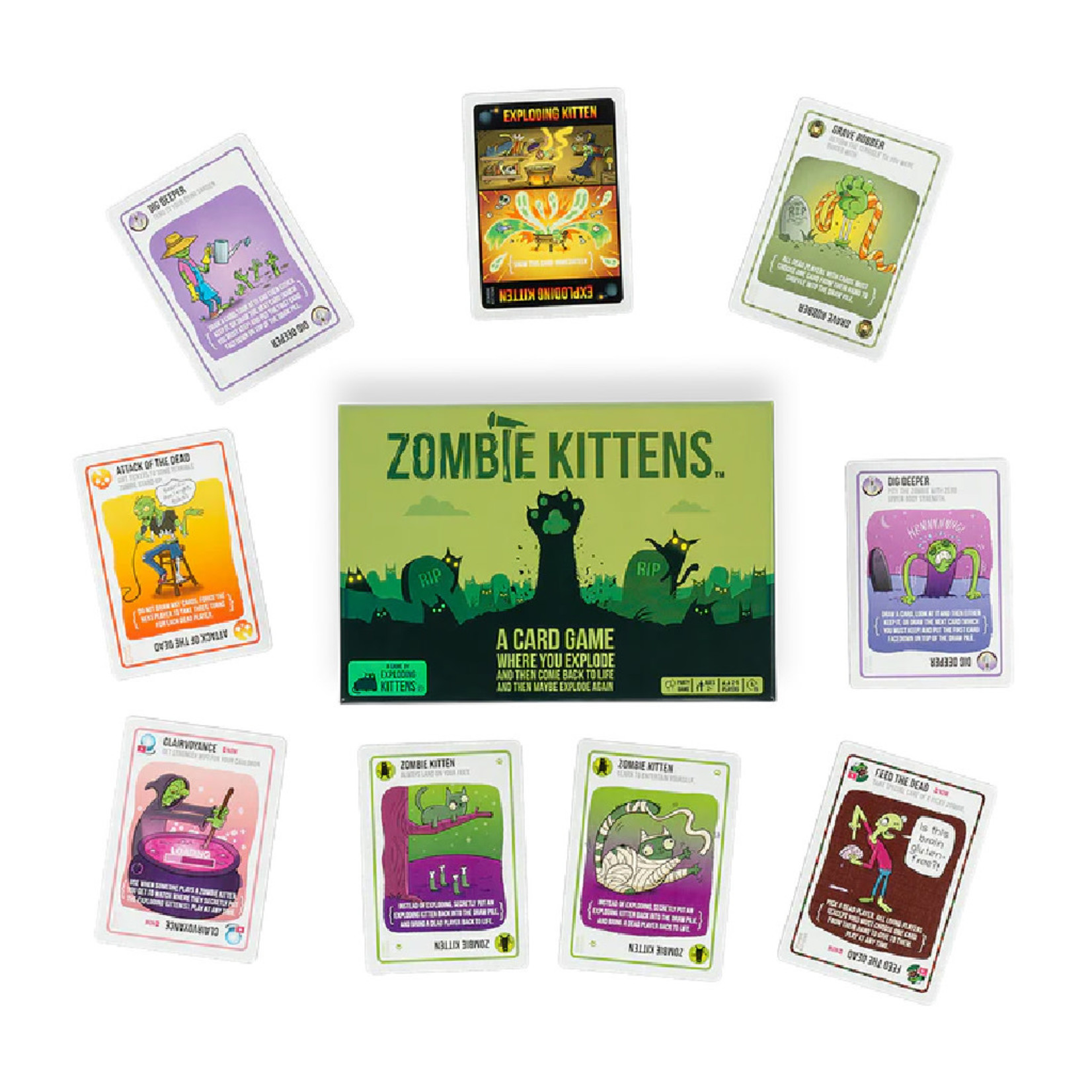 Exploding Kittens LLC Zombie Kittens