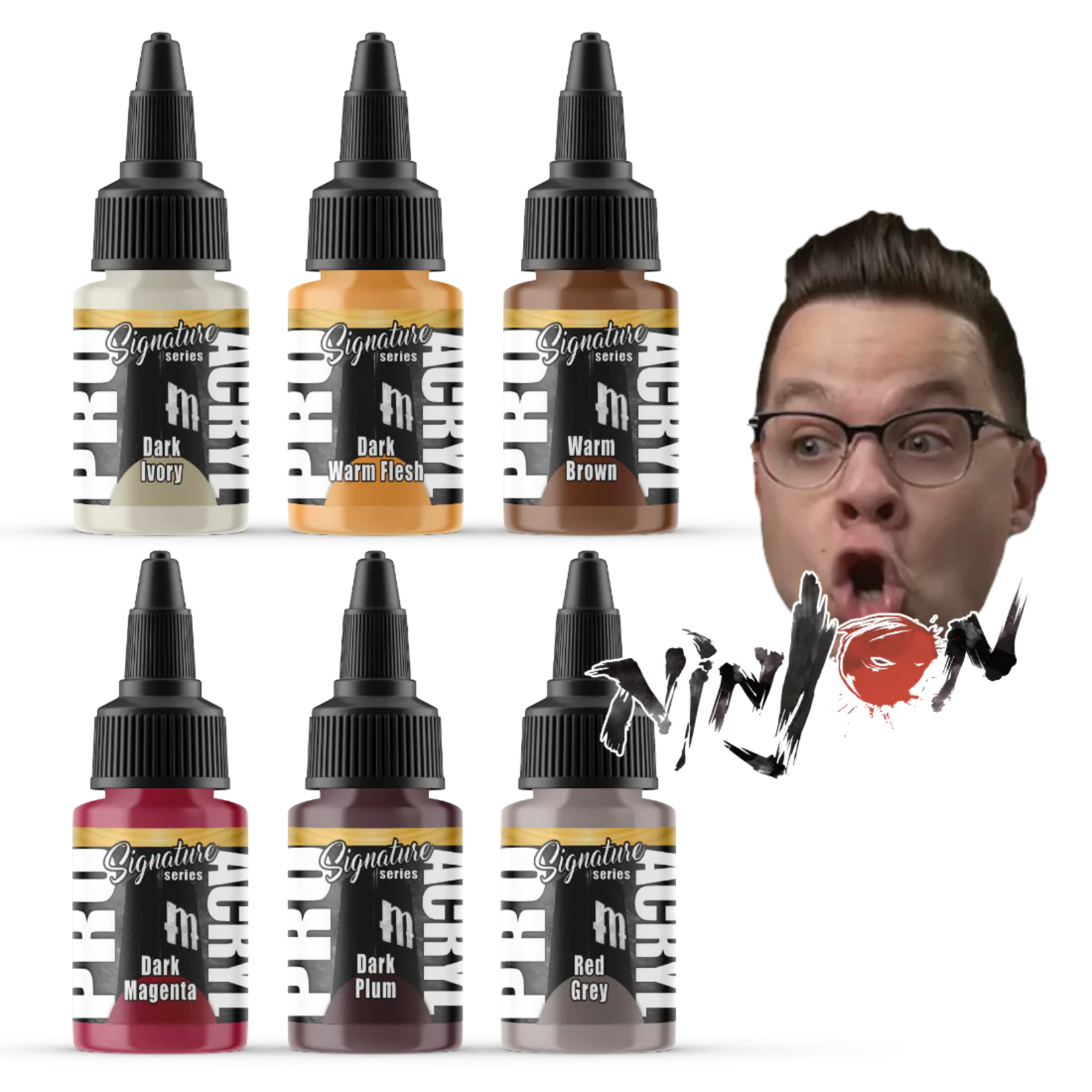 Monument Hobbies Pro Acryl Signature Series Set 2 - Ninjon