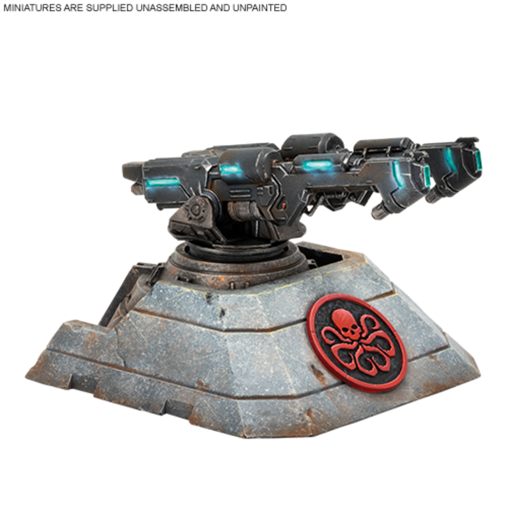 Atomic Mass Games Marvel Crisis Protocol Hydra Turret Terrain Pack