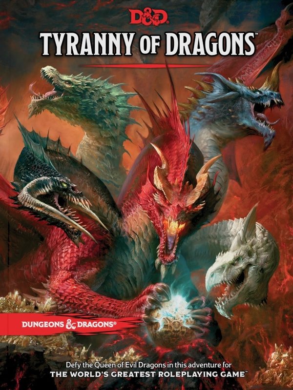WOTC D&D Tyranny of Dragons D&D 5E