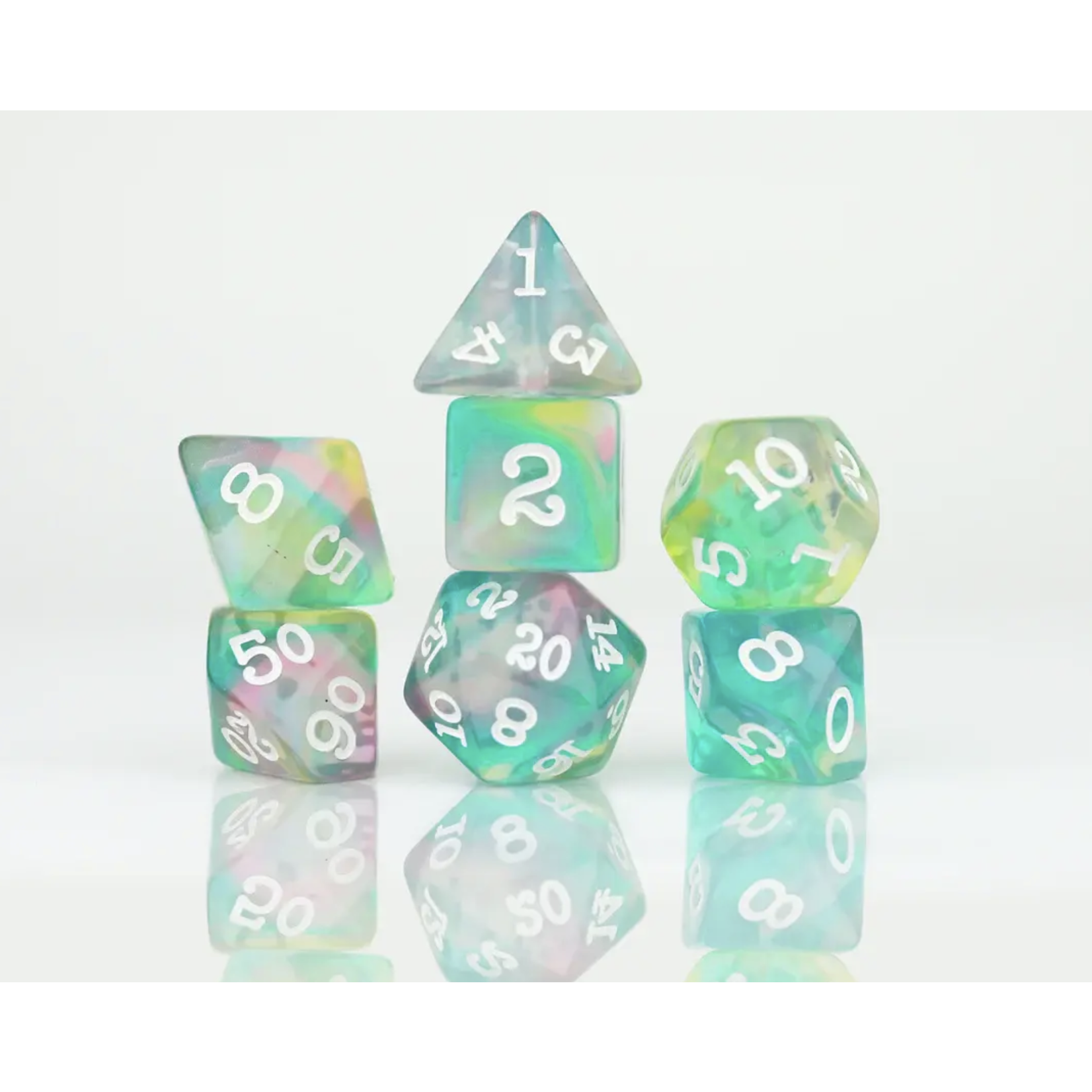 Sirius Dice RPG Dice Set - Sherbet