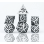 Sirius Dice RPG Dice Set - Illusory Metal - Silver