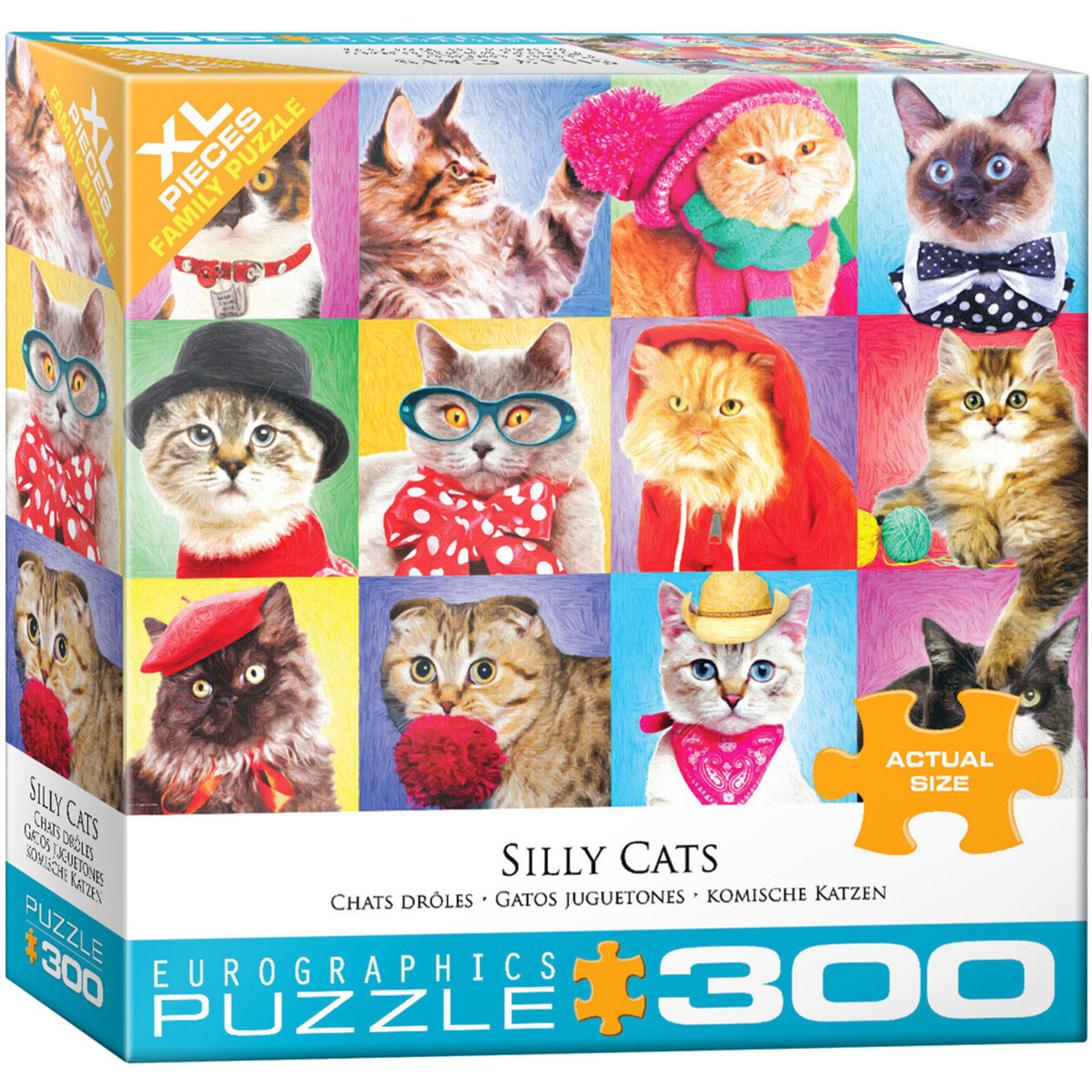EuroGraphics Silly Cats 300pc