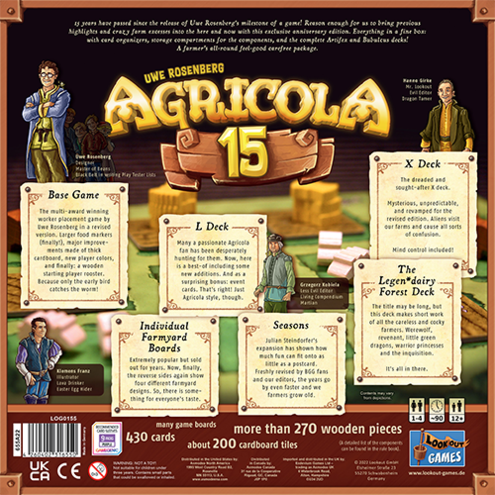 Lookout Games Agricola 15th Anniversary Box