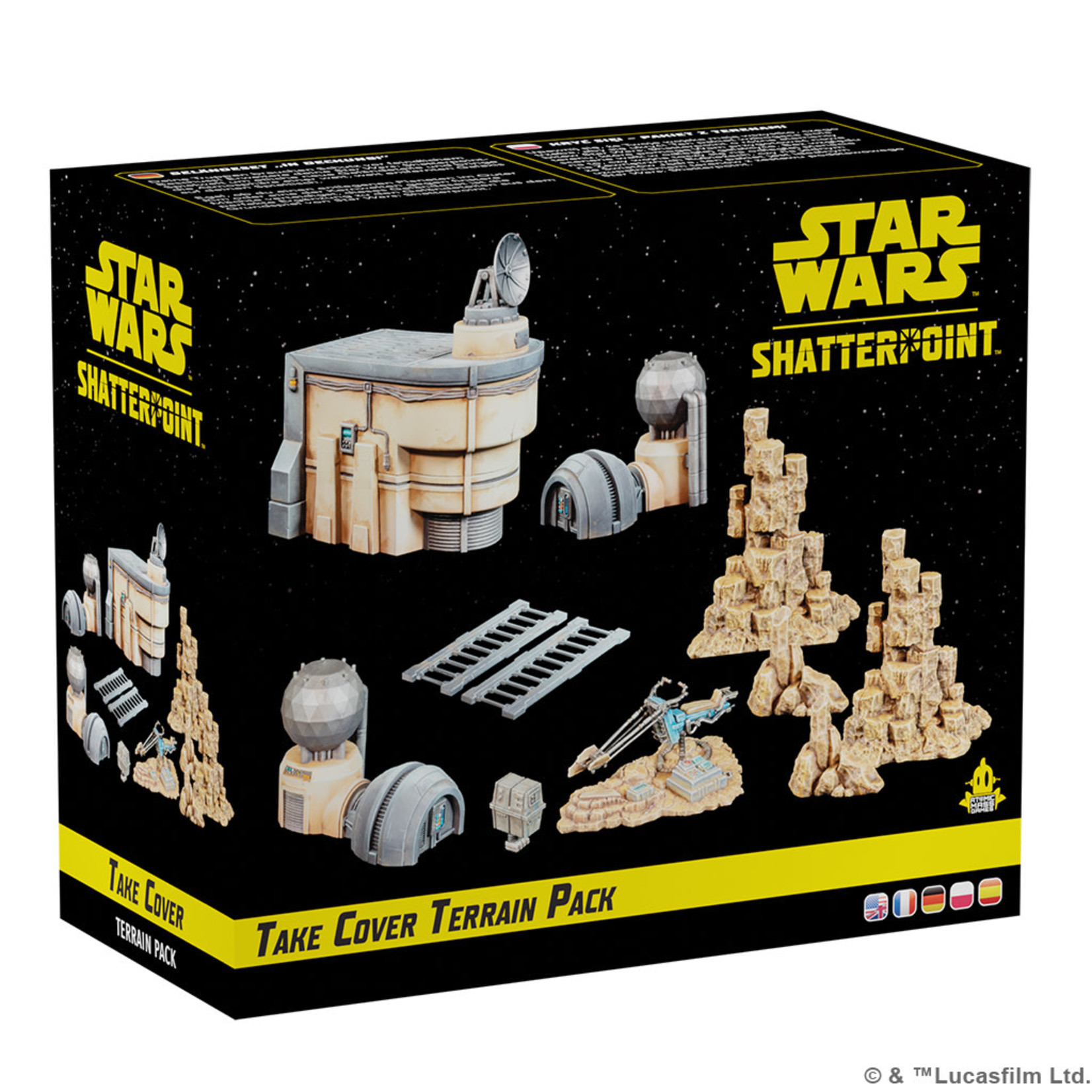 Atomic Mass Games Star Wars: Shatterpoint Ground Cover Terrain Pack
