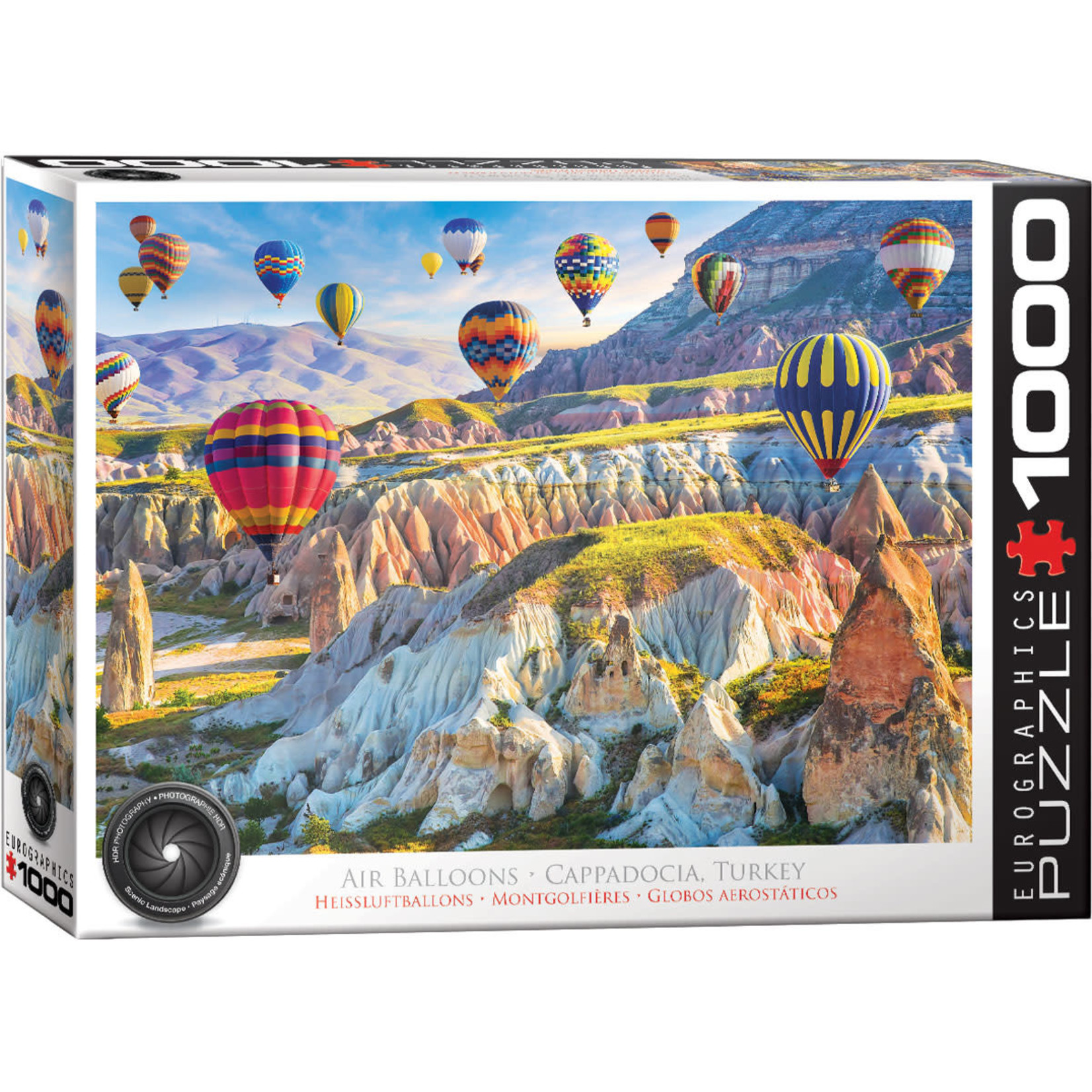EuroGraphics Air Balloons Over Cappadocia 1000pc