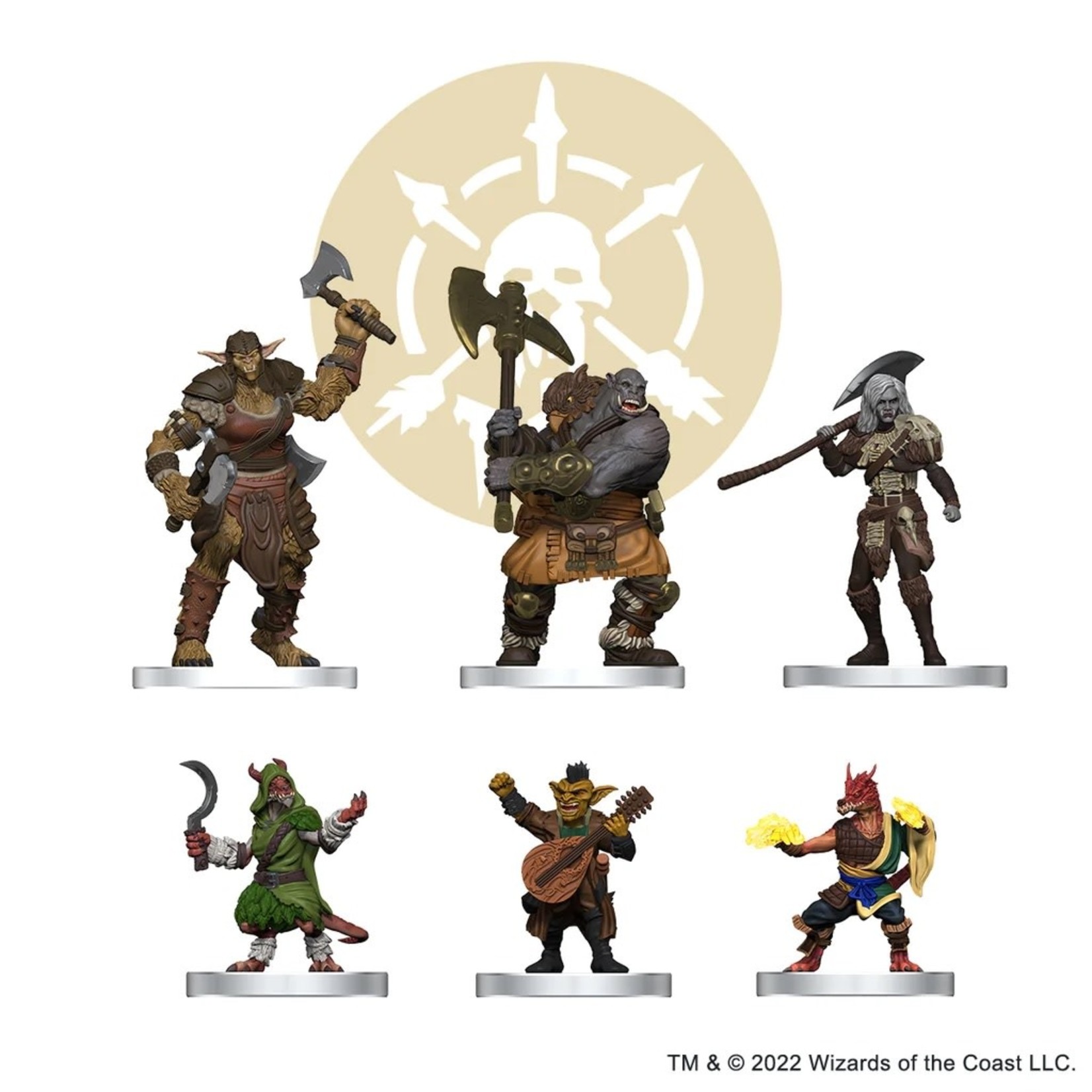 WIZKIDS/NECA Dungeons and Dragons Onslaught Many-Arrows Faction Pack