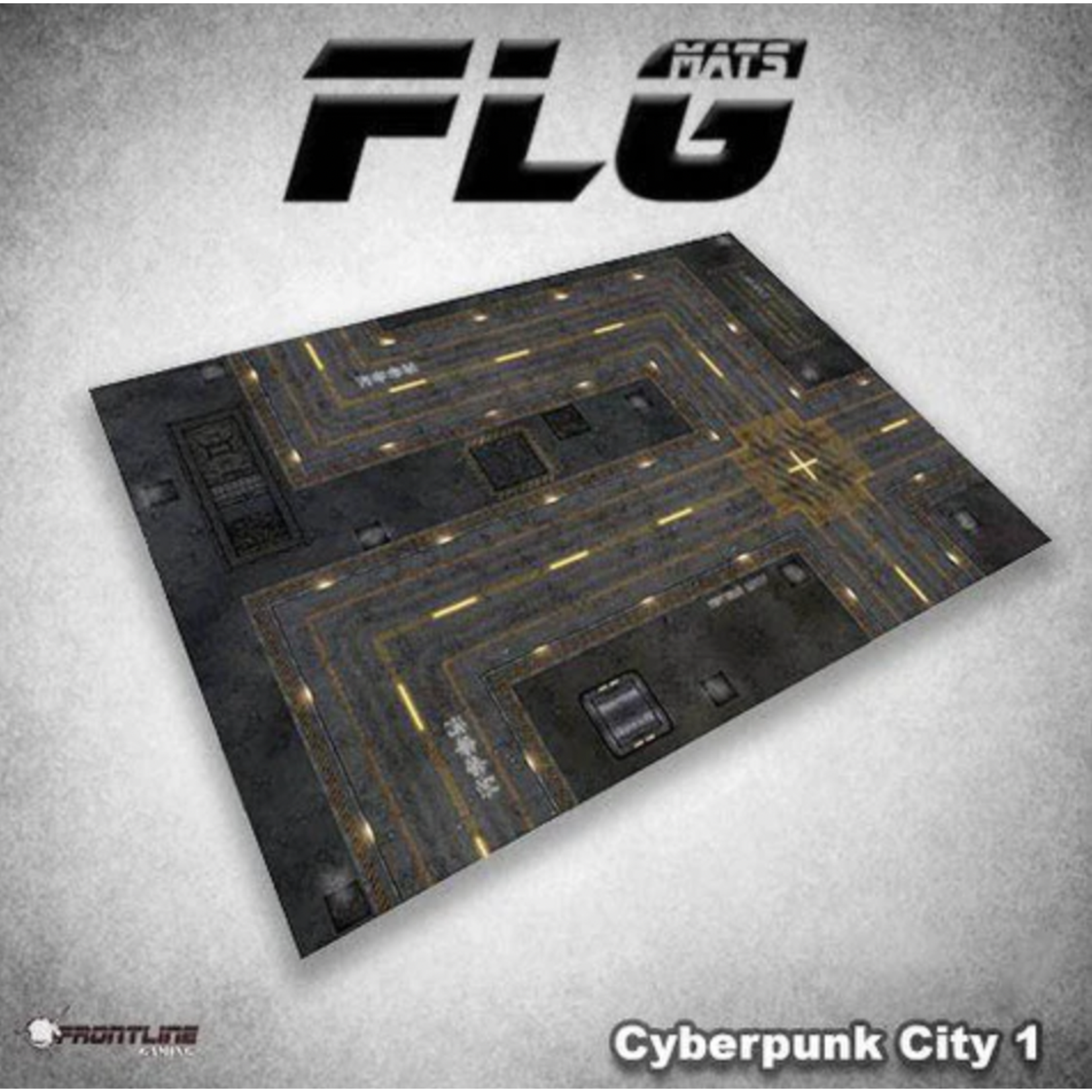 Frontline Gaming FLG Mat - Cyberpunk City 1