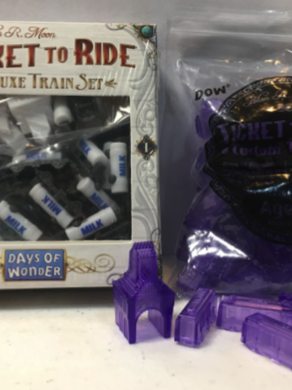 Days of Wonder Ticket to Ride: Milk Tankers with Purple Set