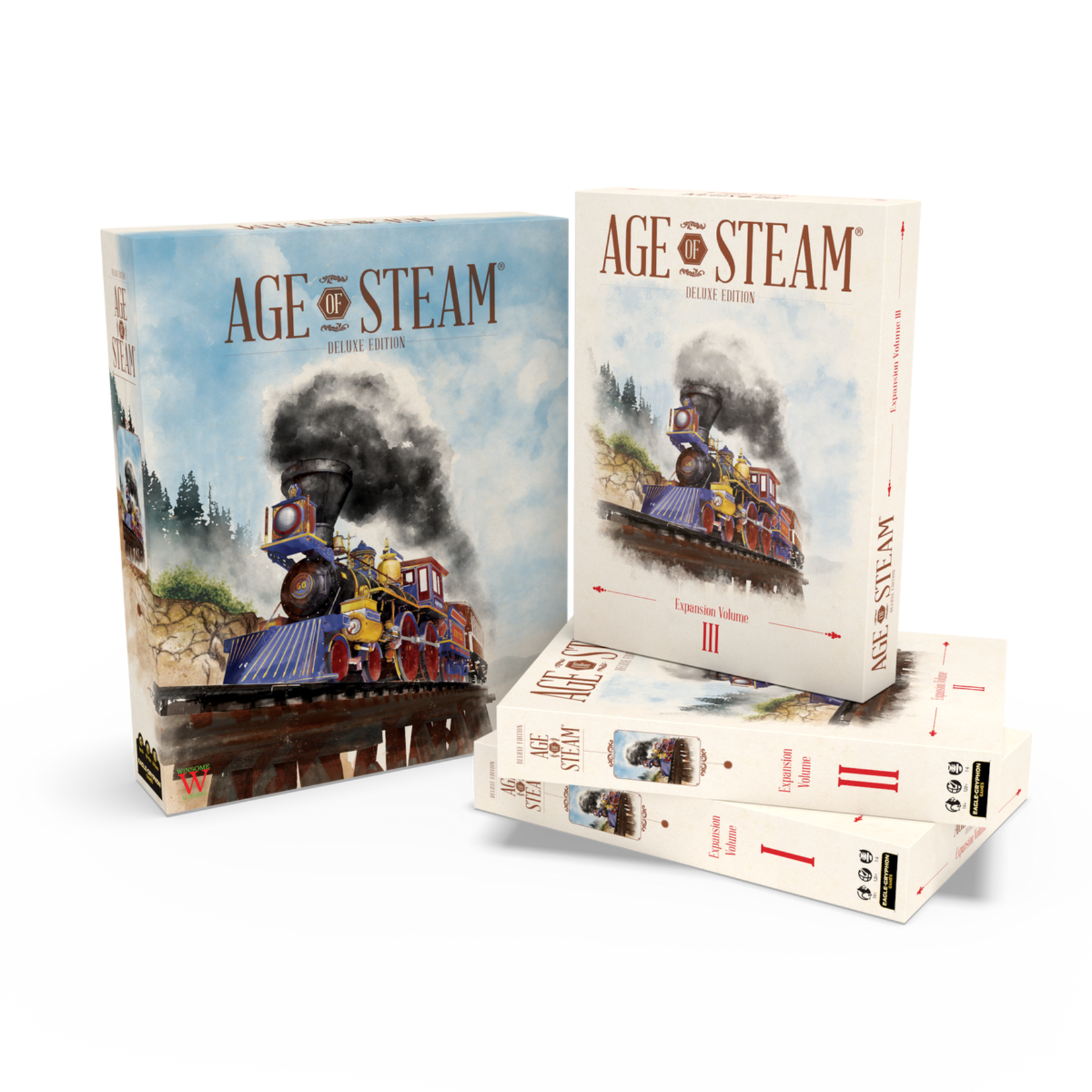 Eagle Gryphon Games Age of Steam Deluxe Expansion Volume I