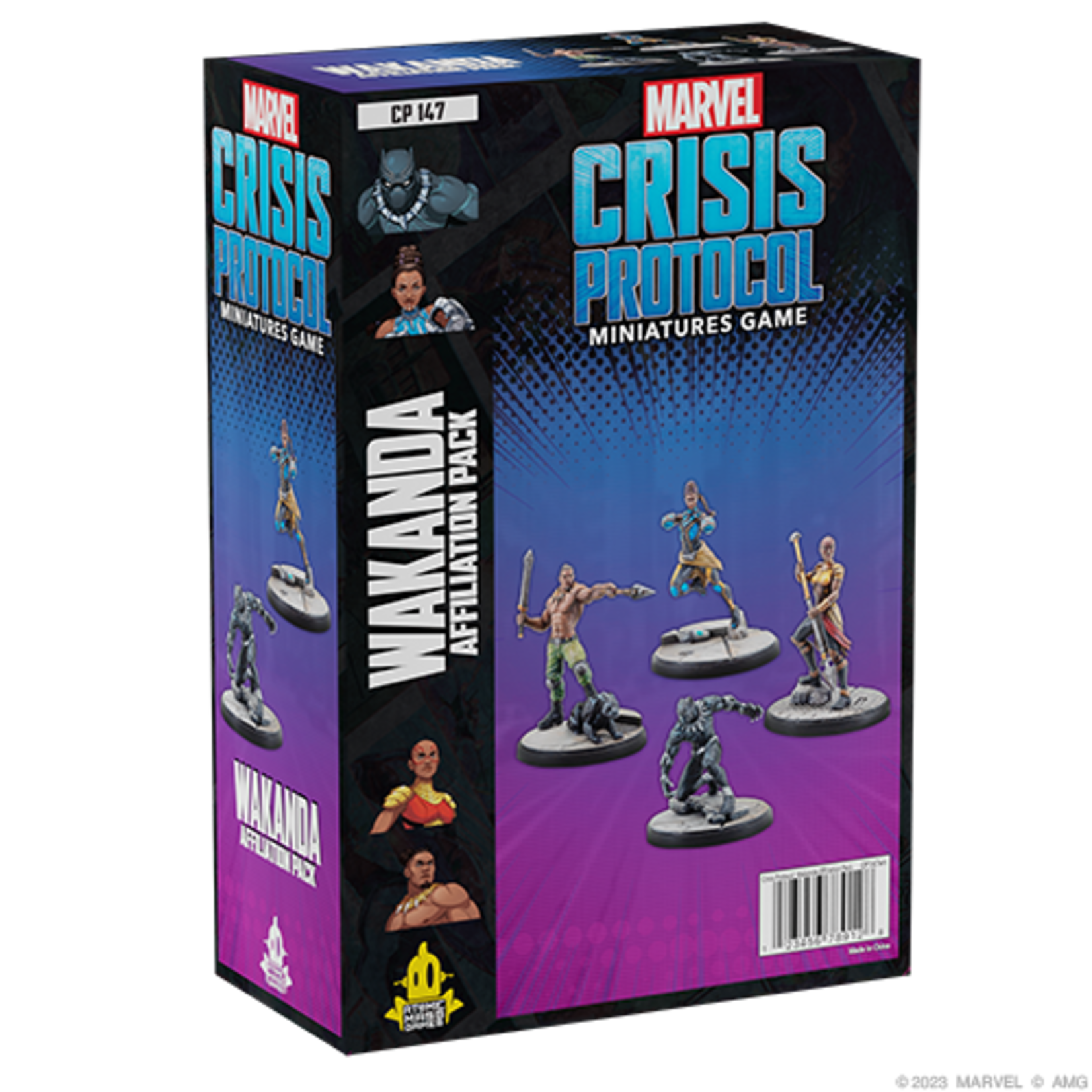 Atomic Mass Games Marvel Crisis Protocol Wakanda Affiliation Pack