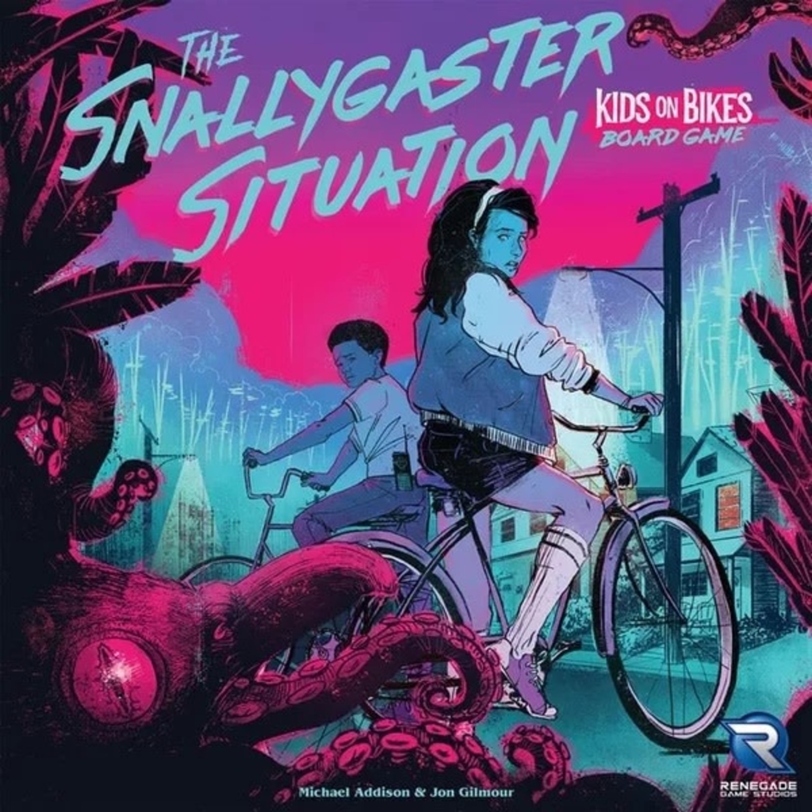 Renegade Game Studios The Snallygaster Situation: A Kids on Bikes Board Game
