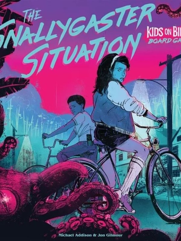 Renegade Game Studios The Snallygaster Situation: A Kids on Bikes Board Game