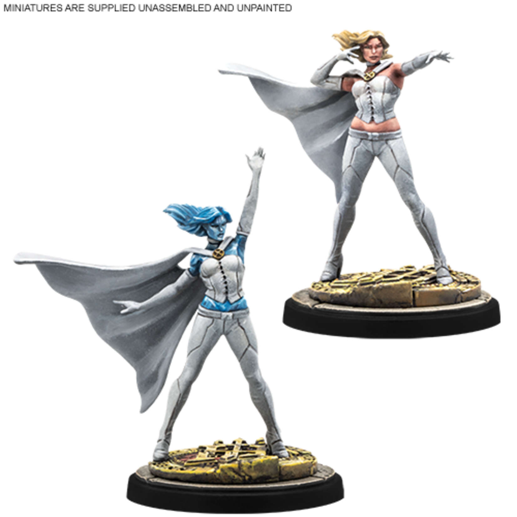 Atomic Mass Games MCP Emma Frost & Psylocke