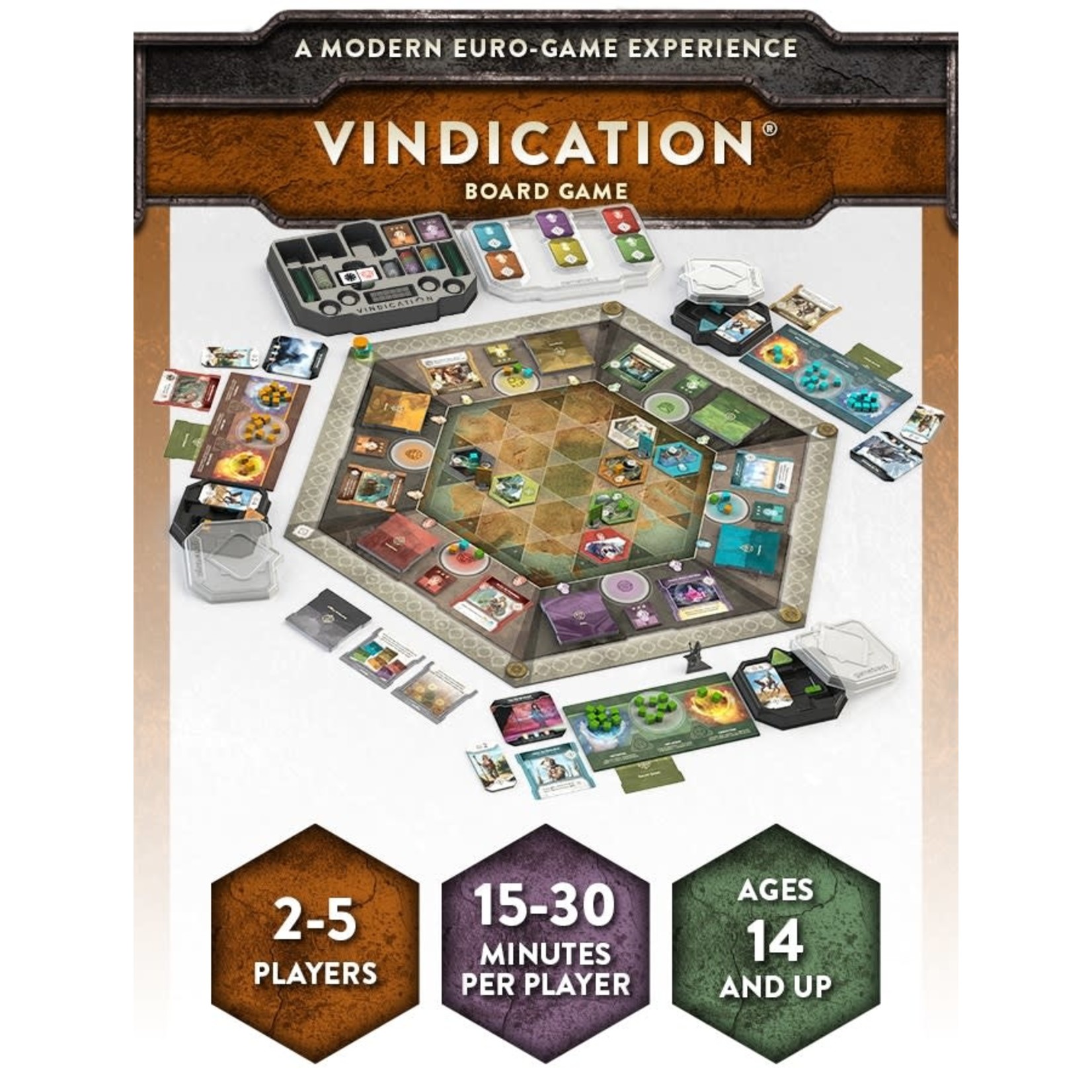 Orange Nebula Vindication Board Game All In Bundle KS