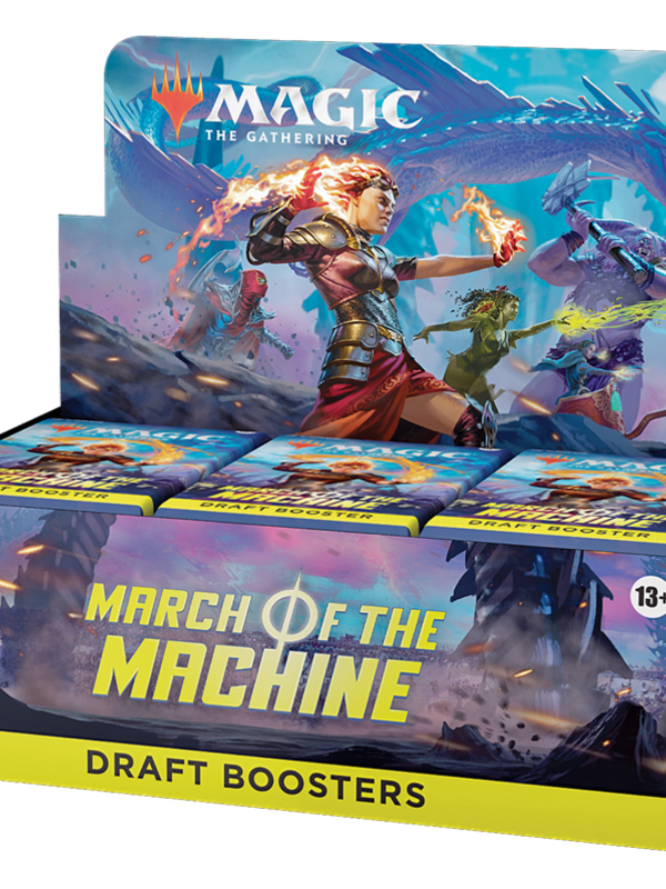 WOTC MTG MTG March of the Machine Draft Booster Display