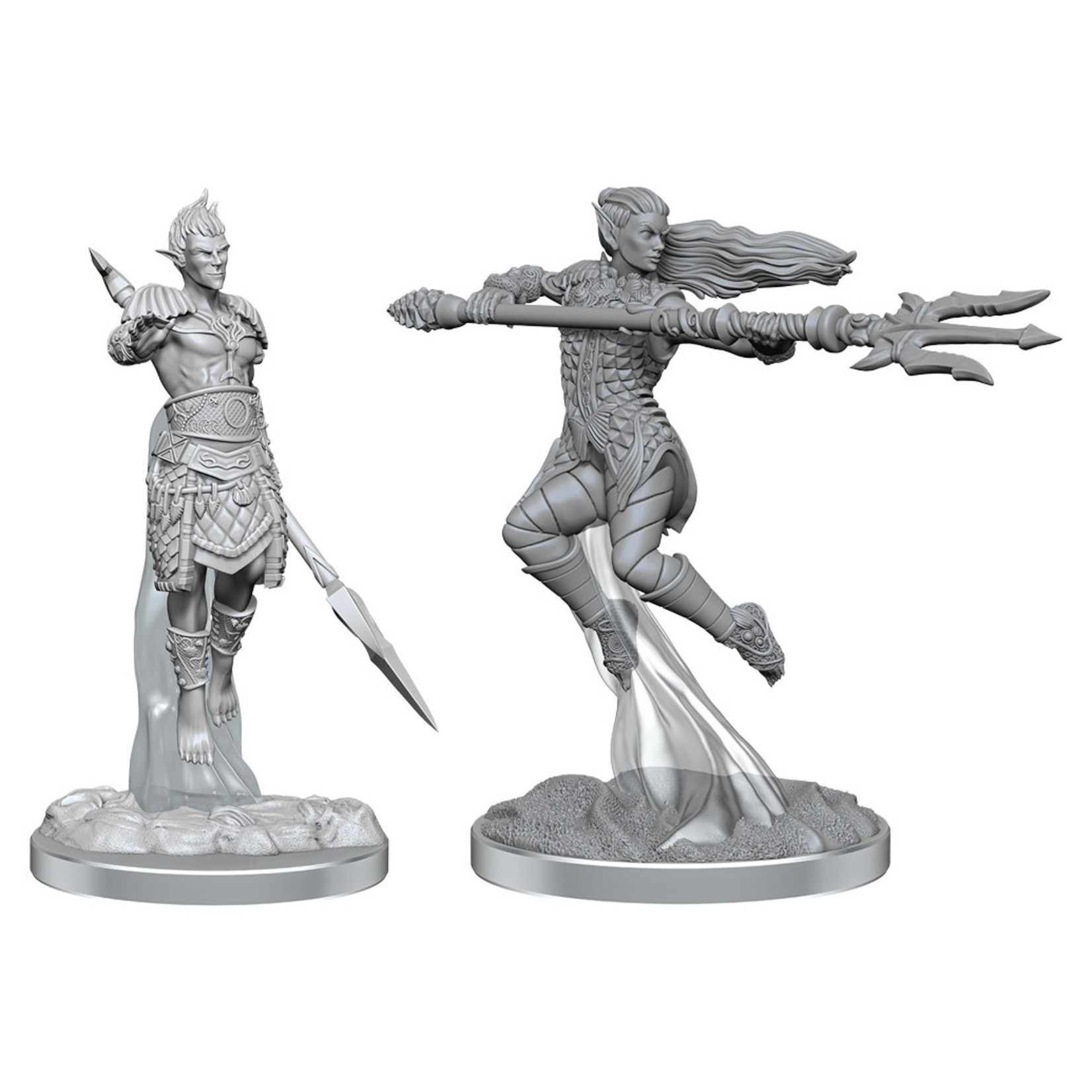 WIZKIDS/NECA D&DNMUM Sea Elf Fighters W20