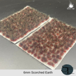 Shadow's Edge Miniatures 6mm Scorched Earth Self-Adhesive Grass Tufts