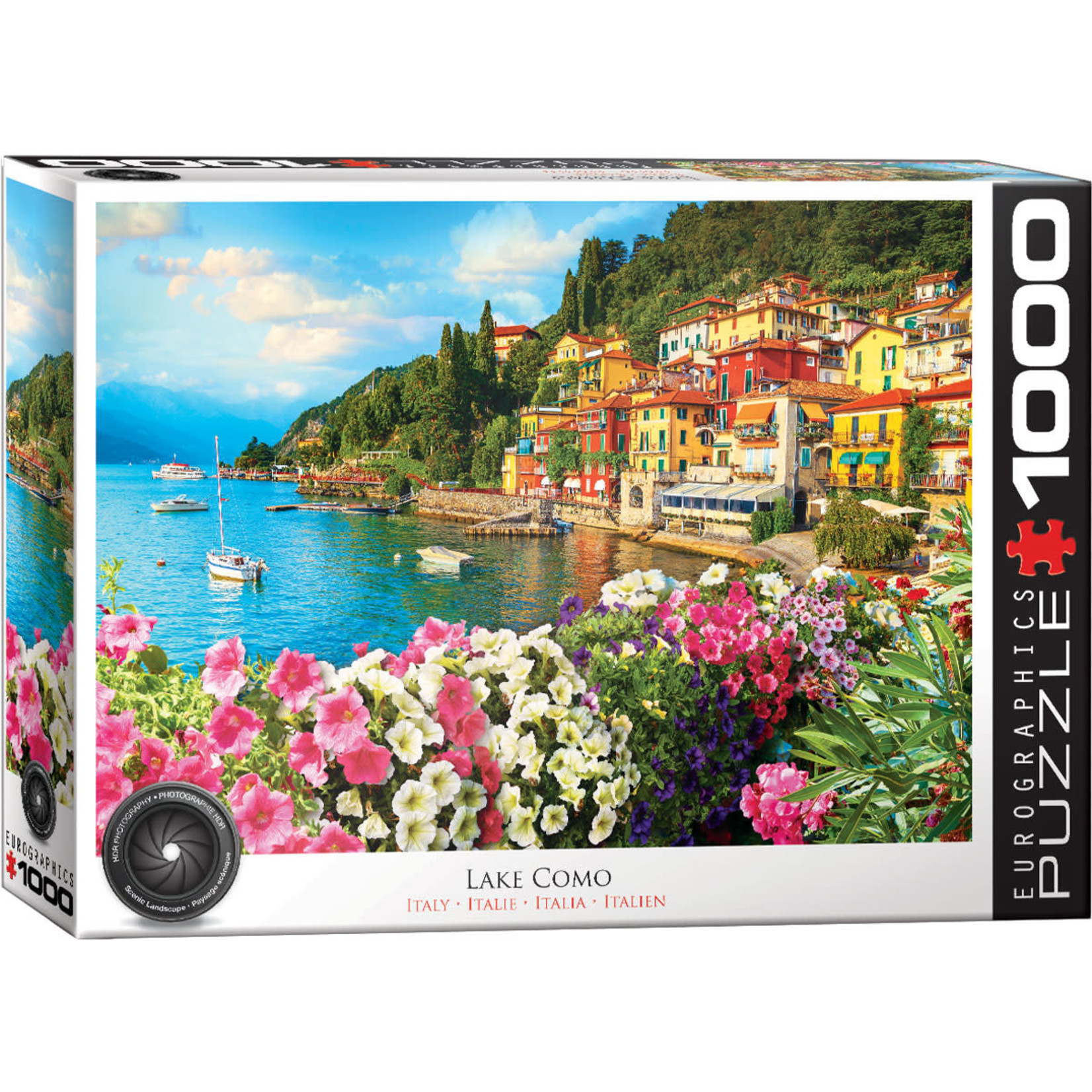 EuroGraphics Lake Como Italy 1000pc