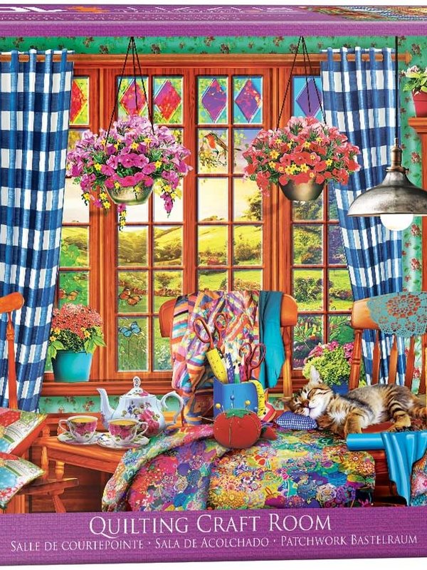 EuroGraphics Quilting Craft Room 1000pc