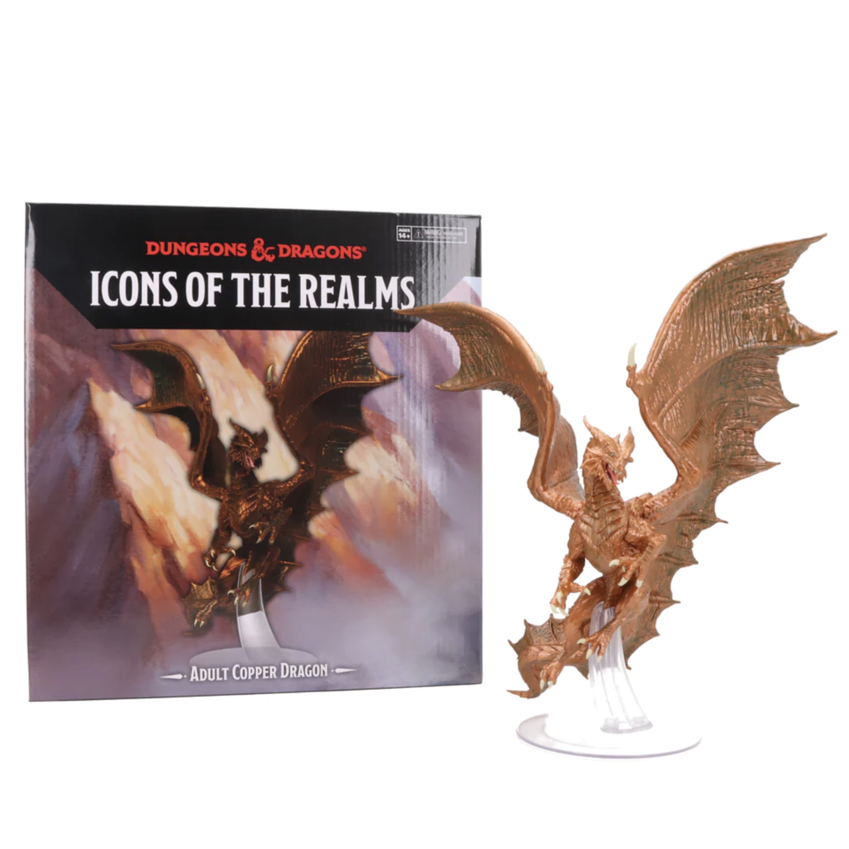WIZKIDS/NECA D&DIotR Adult Copper Dragon