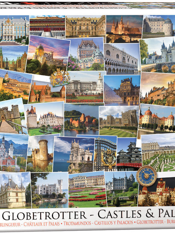 EuroGraphics Castles and Palaces Globetrotter 1000pc