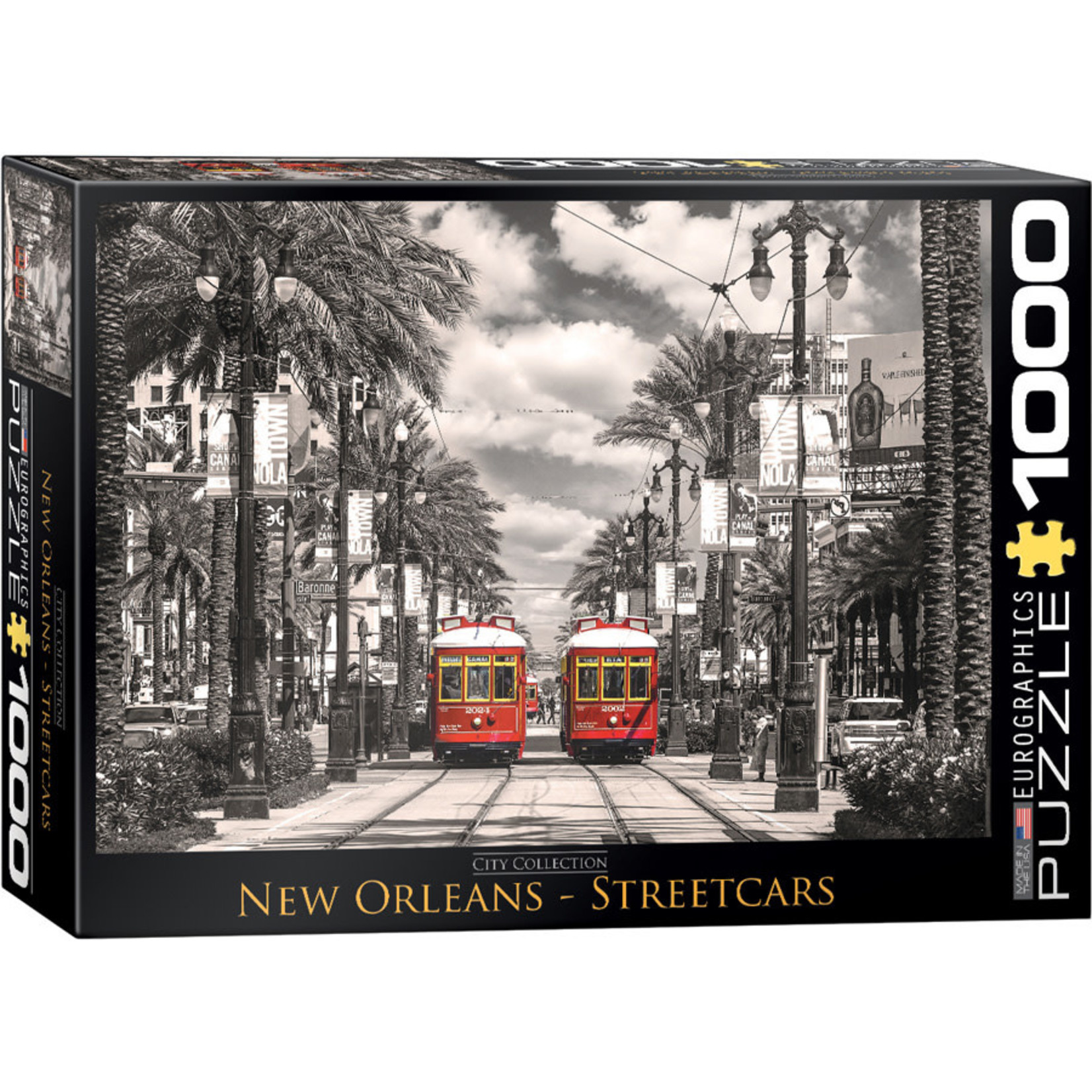 EuroGraphics New Orleans Streetcars 1000 pc
