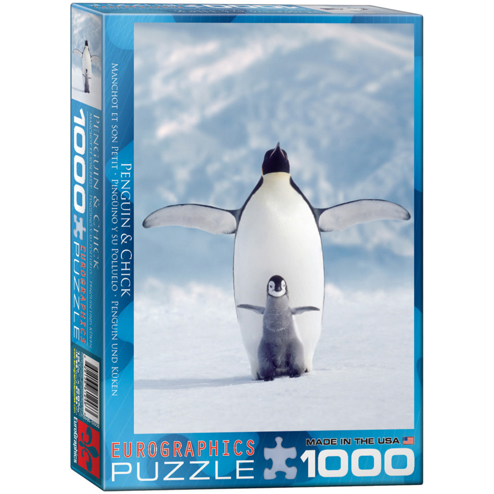EuroGraphics Penguin & Chick 1000pc