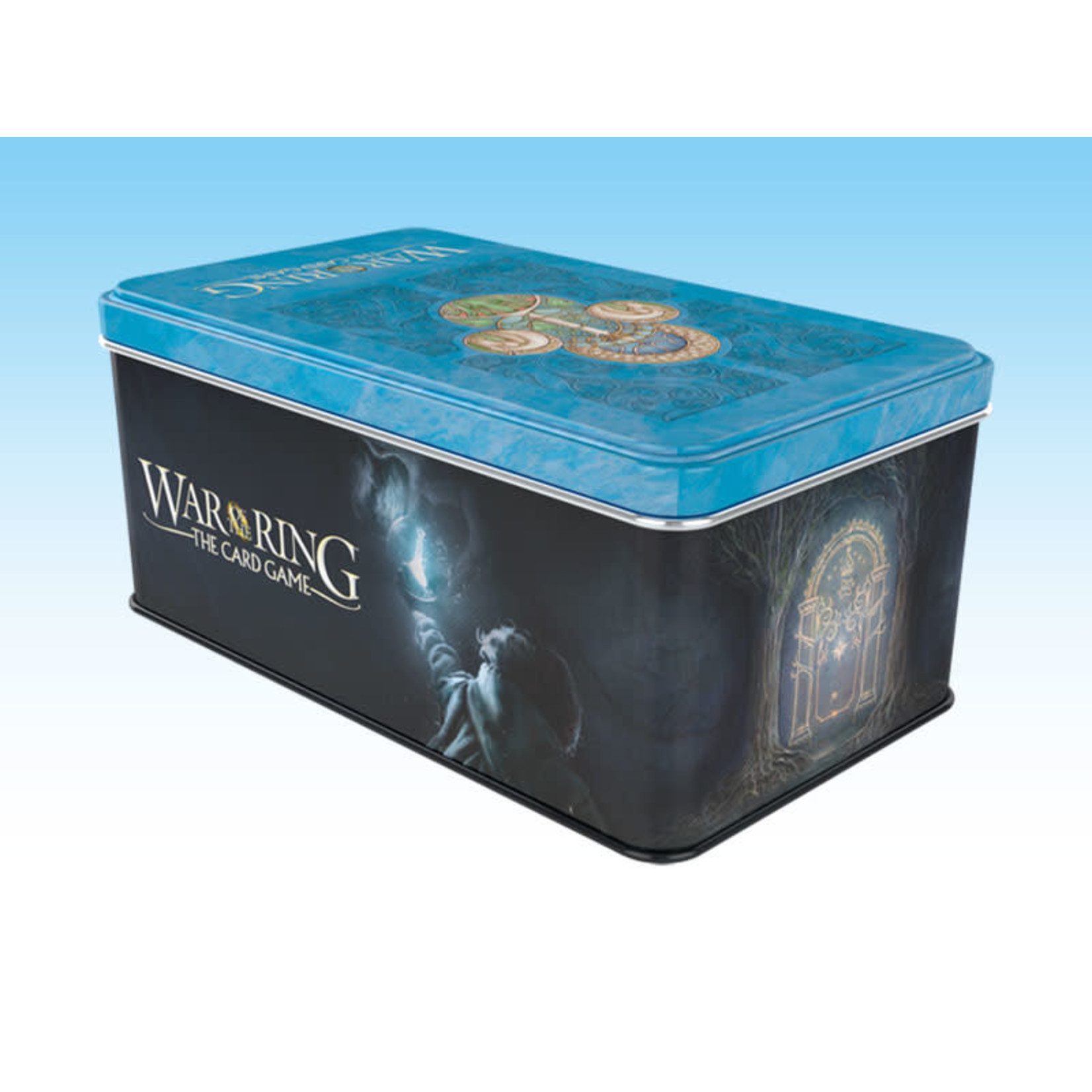Ares Games SRL War of the Ring: Card Game - Free Peoples Card Box and Sleeves