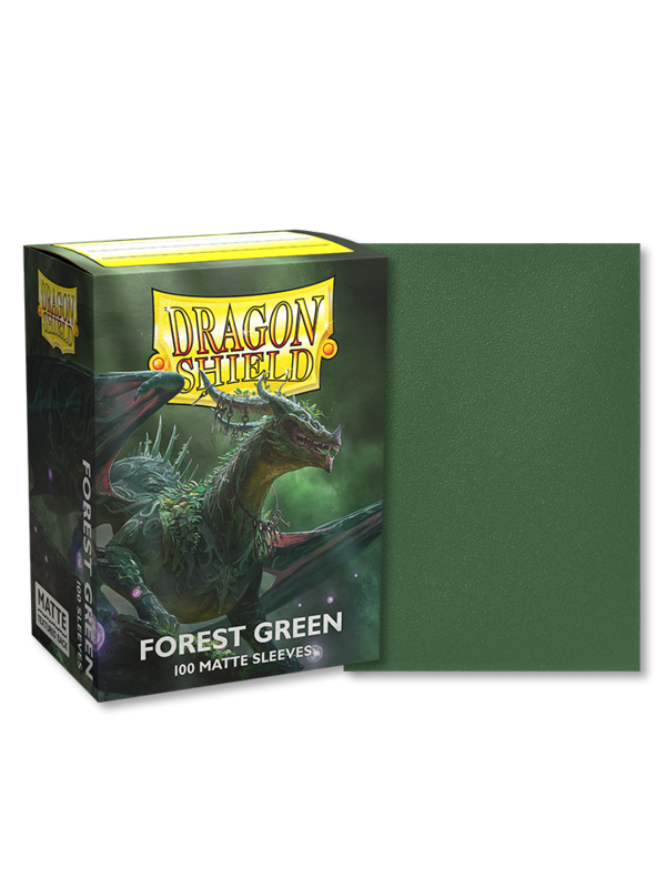 Arcane Tinmen Dragon Shield: Matte Forest Green (100)