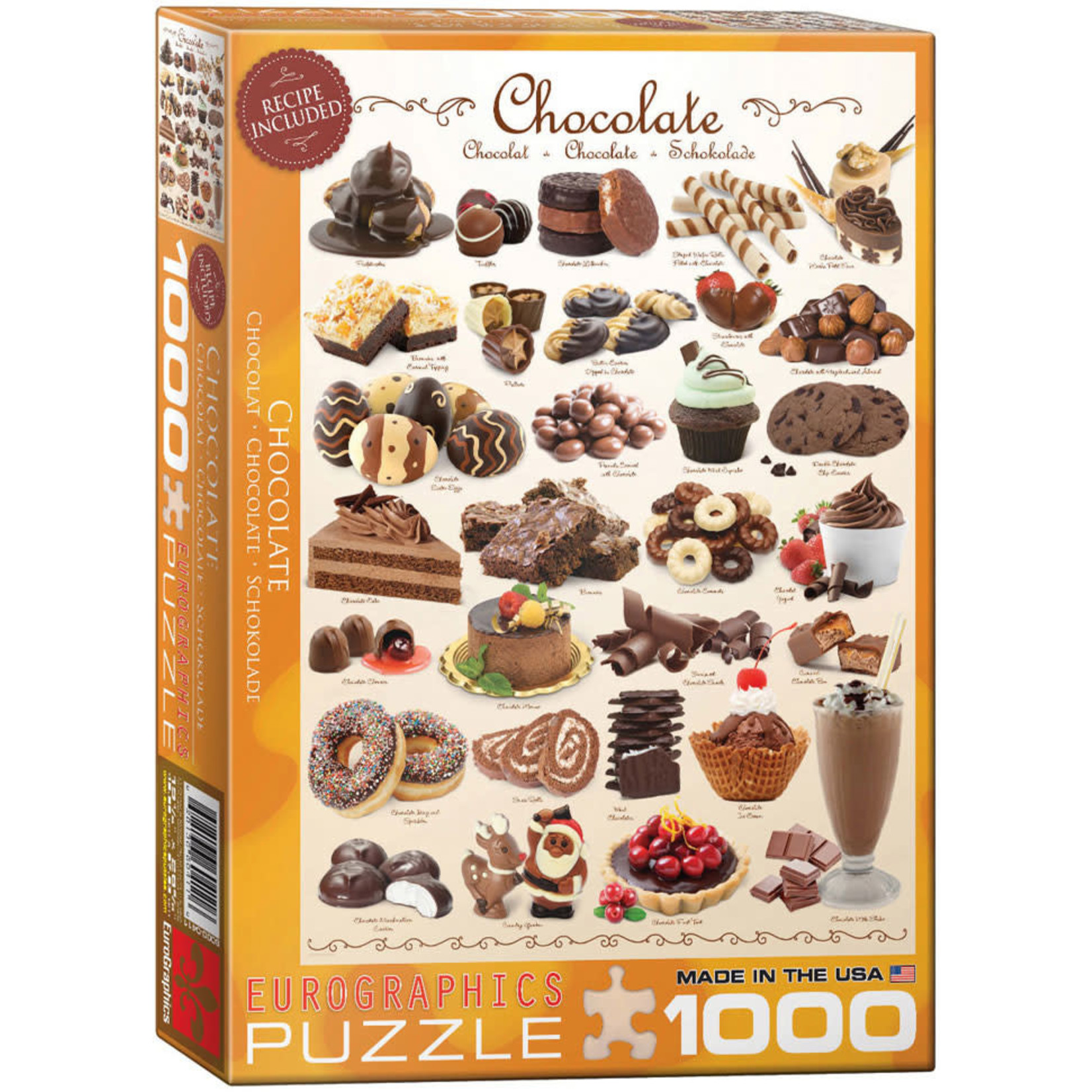 EuroGraphics Chocolate 1000 pc