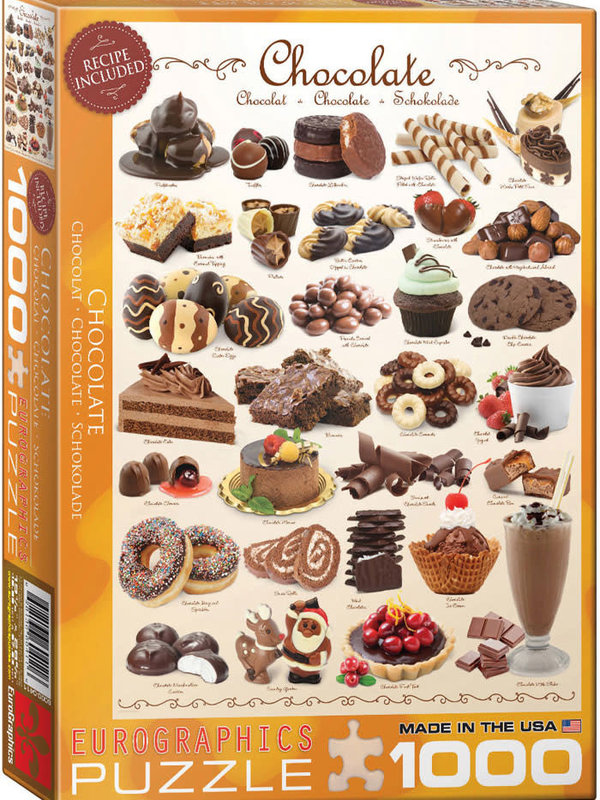 EuroGraphics Chocolate 1000 pc