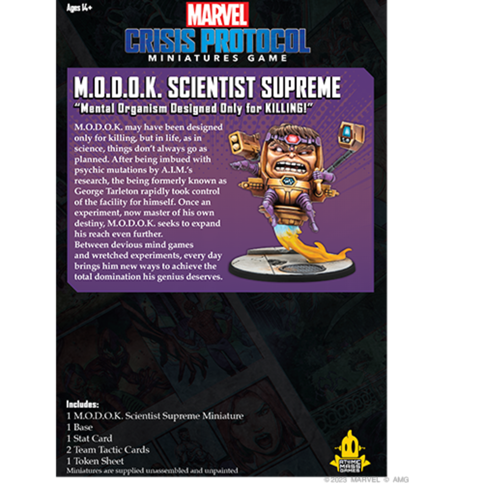 Atomic Mass Games MCP M.O.D.O.K. Scientist Supreme