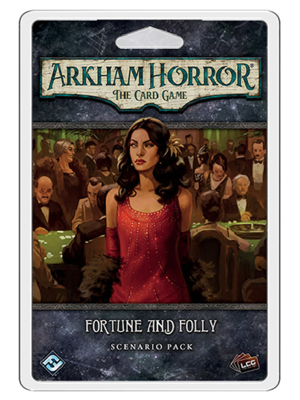 Fantasy Flight Games Arkham Horror LCG Fortune and Folly Scenario Pack