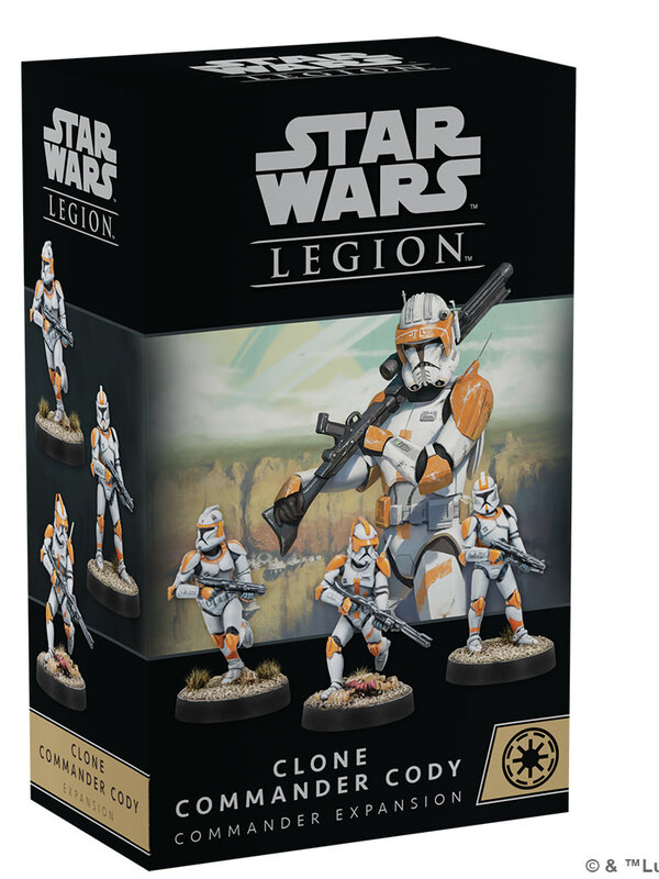 Atomic Mass Games Star Wars Legion Clone Commander Cody Commander Expansion