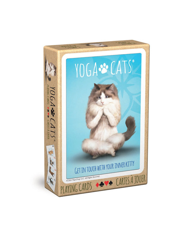 EuroGraphics Yoga Cats Playing Cards
