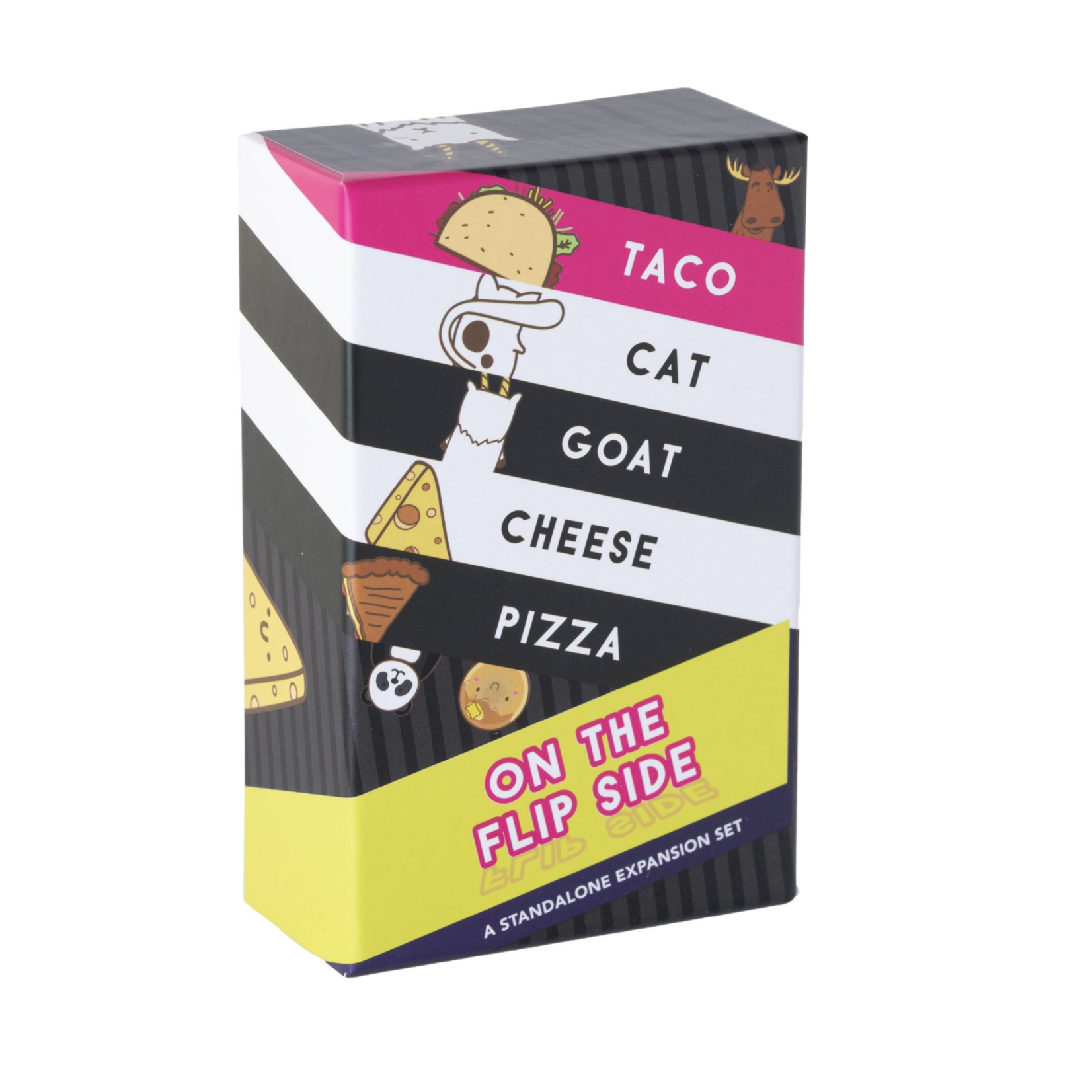 Dolphin Hat Games Taco Cat Goat Cheese Pizza - On the Flip Side