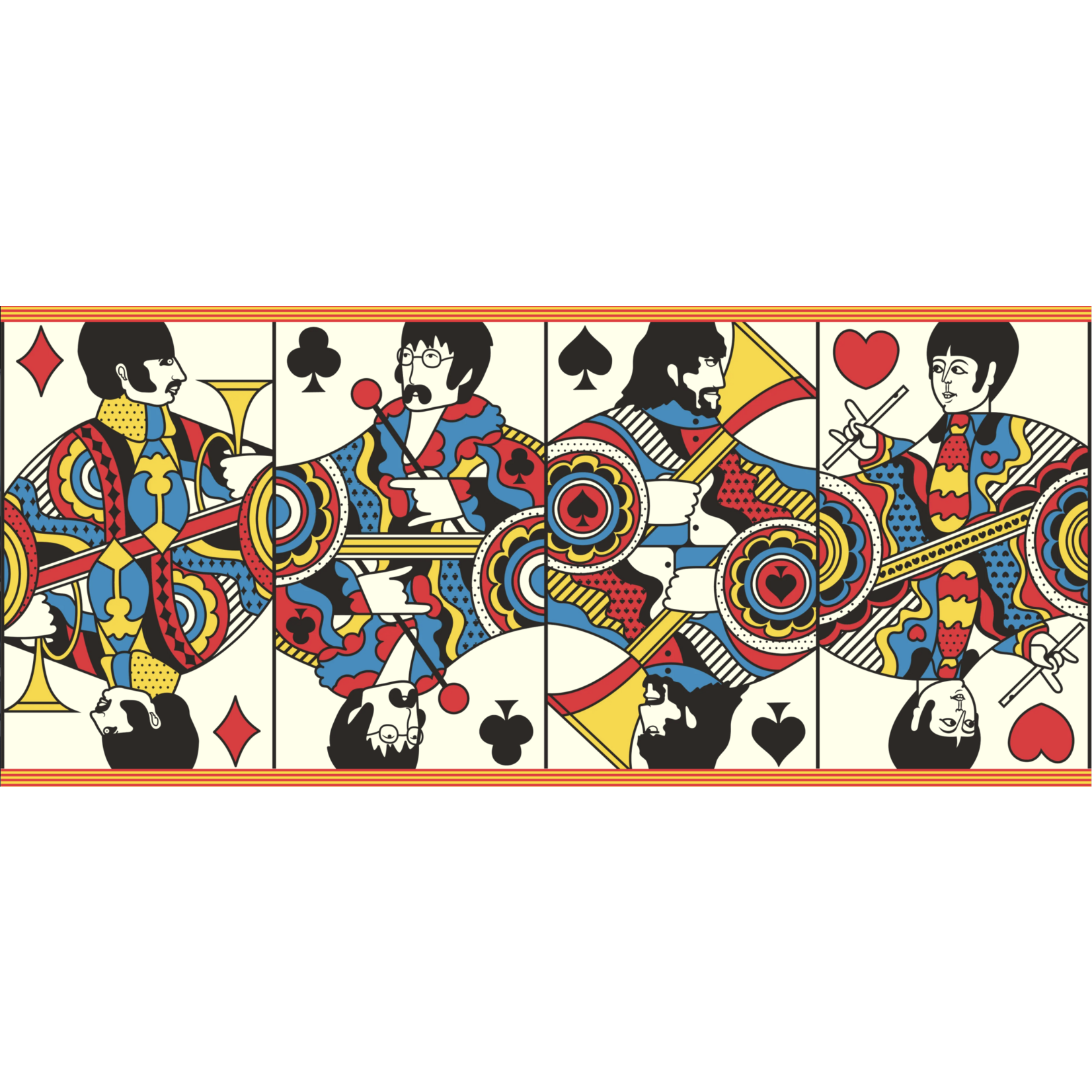 Theory11 Yellow Submarine Playing Cards