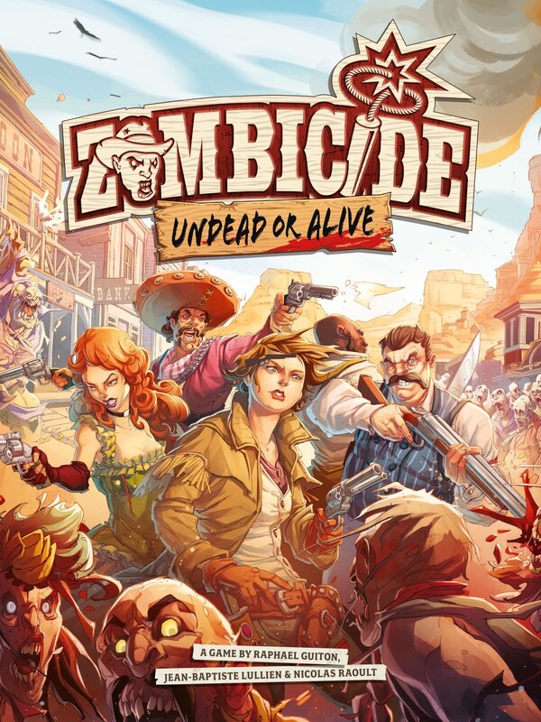 CMON Zombicide Undead or Alive + Dead West
