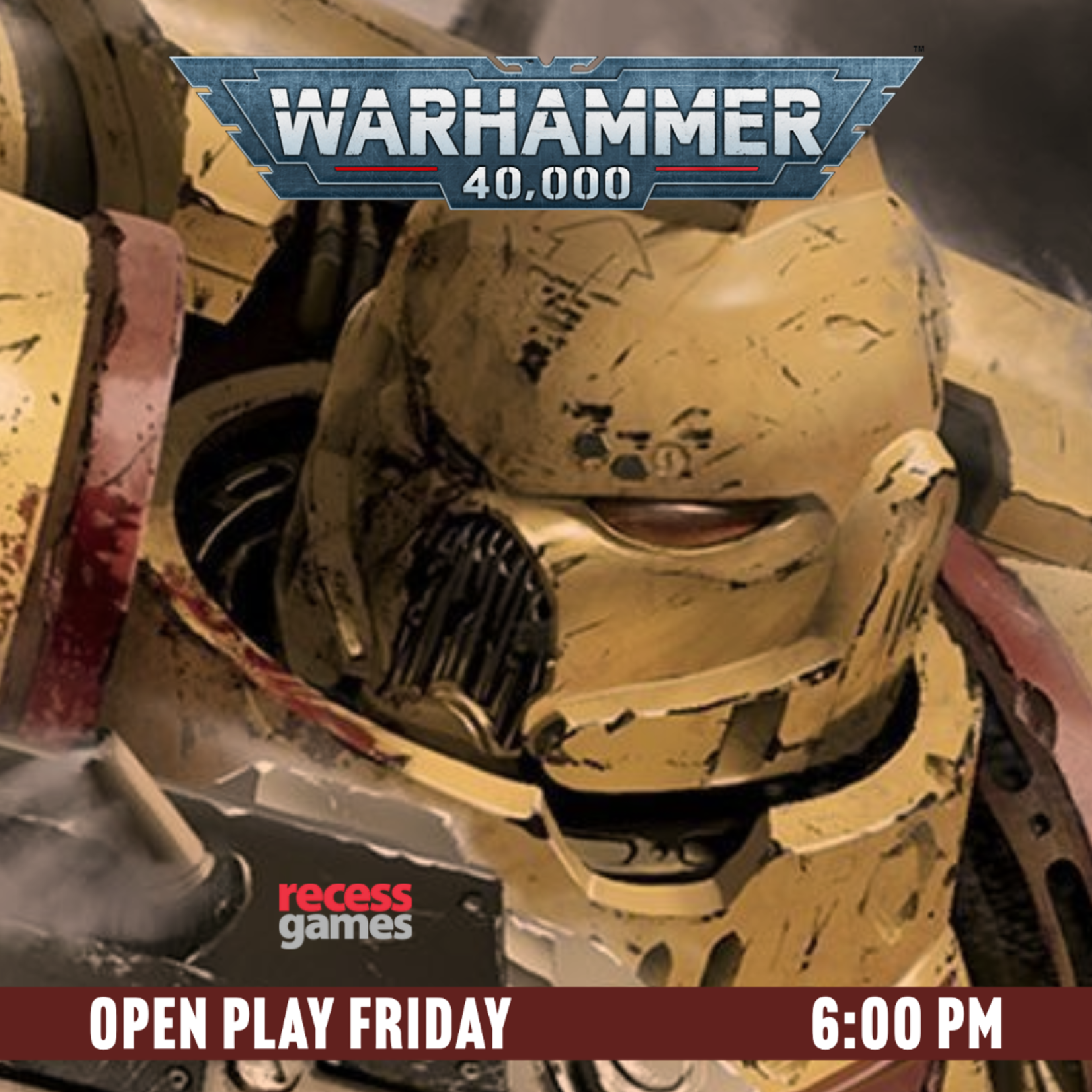 Games Workshop Warhammer 40k Open Play