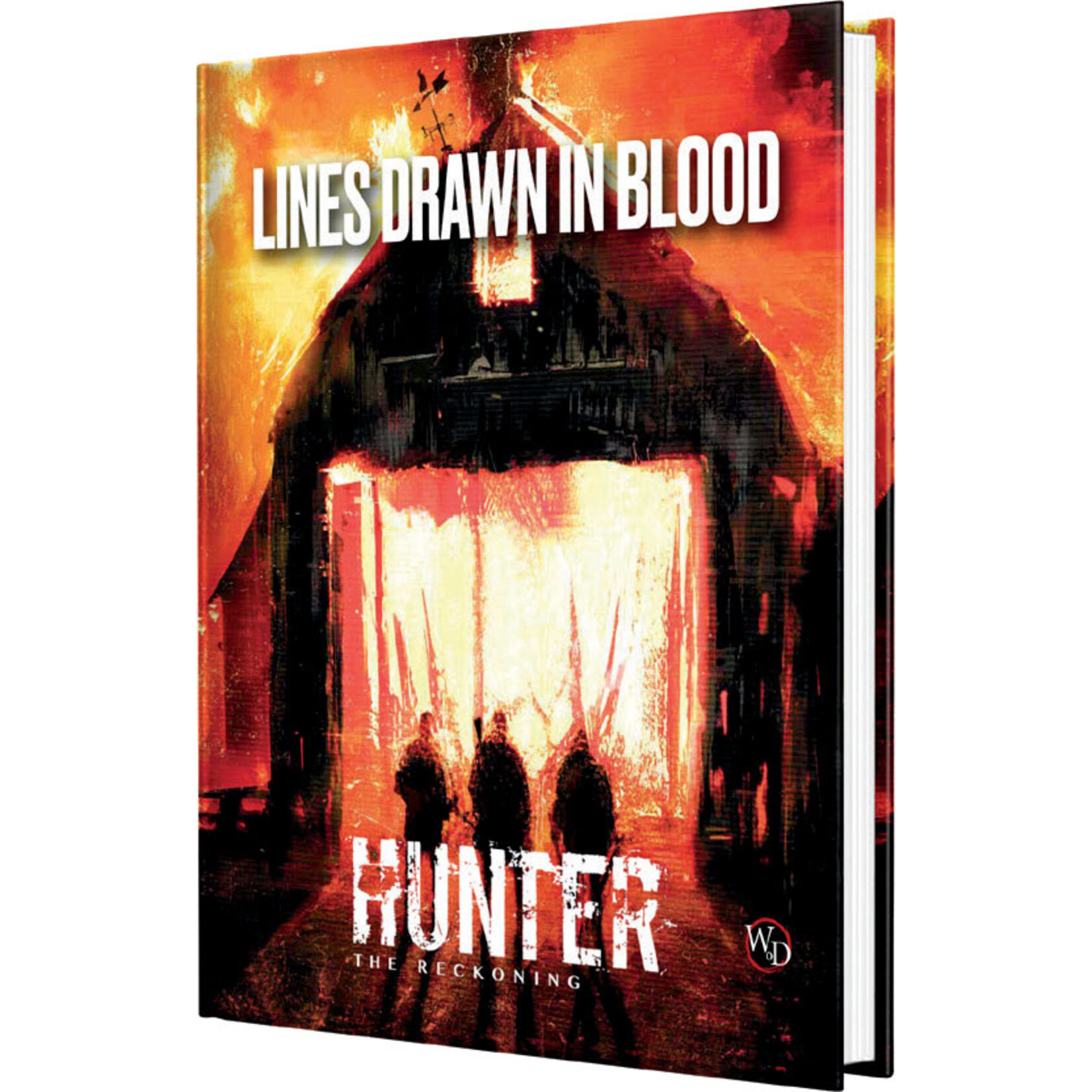 Renegade Game Studios Hunter The Reckoning RPG Lines Drawn in Blood Chronicle Book