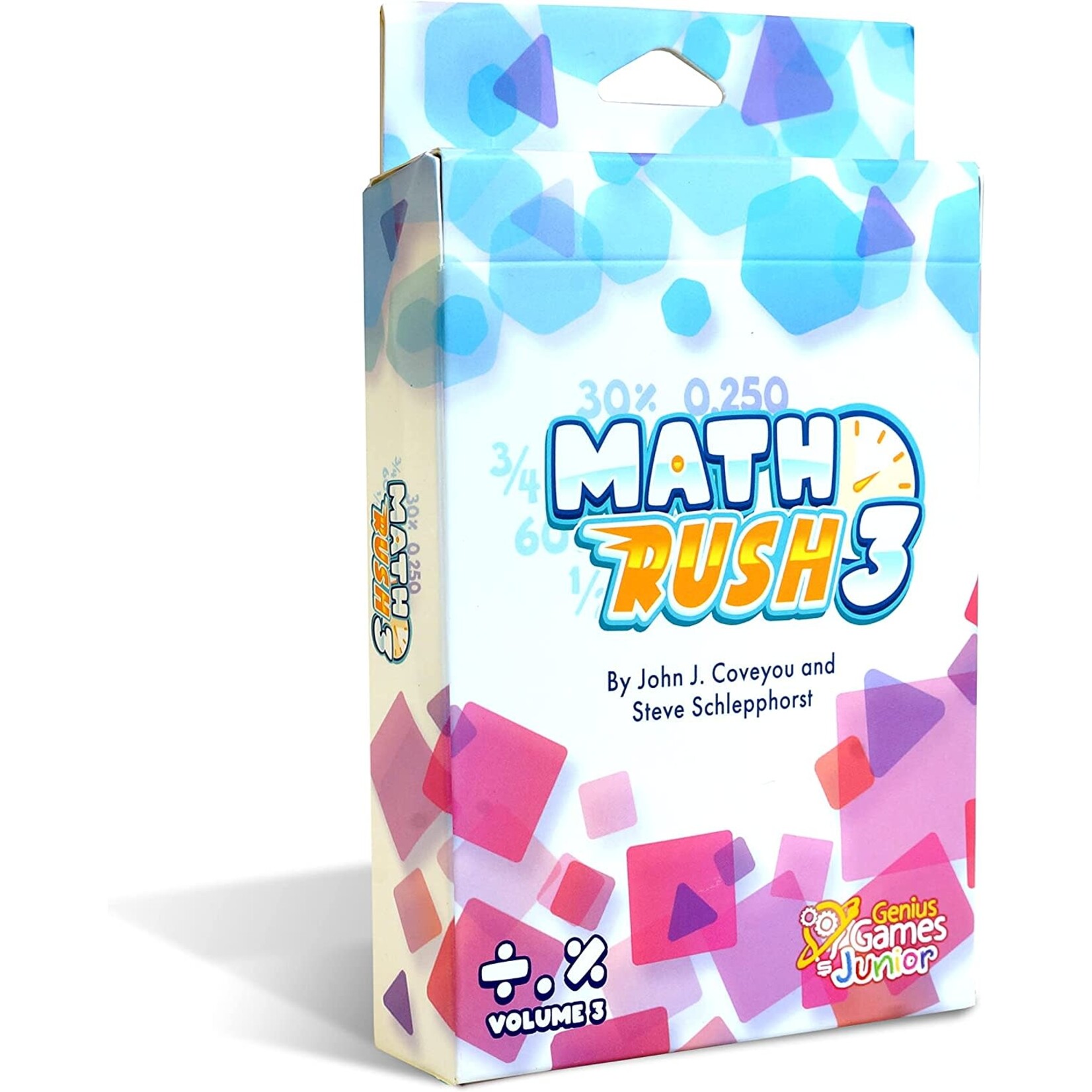 Genius Games Math Rush 3 Factions & Decimals