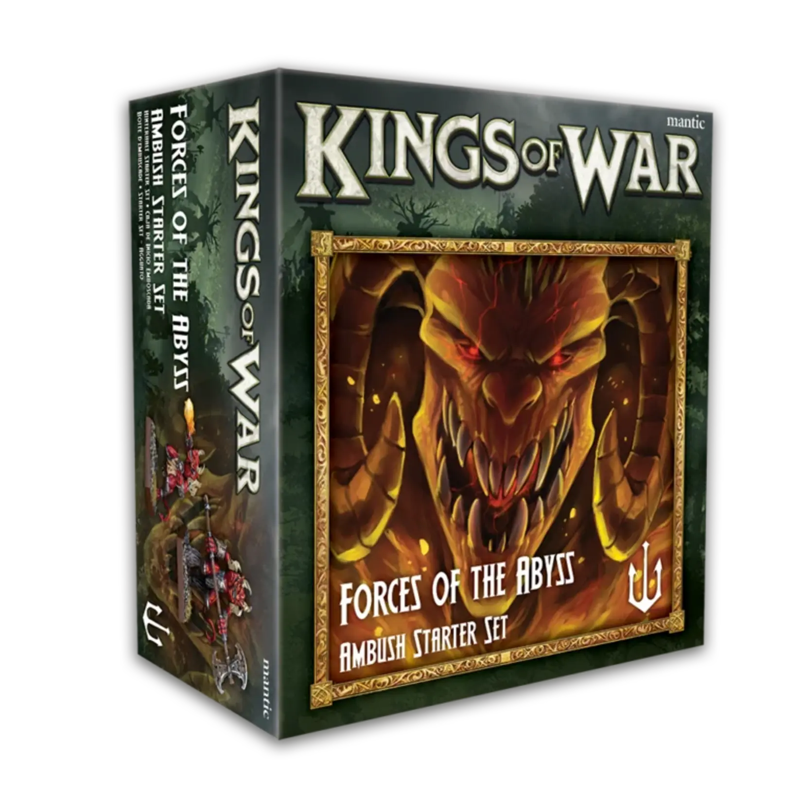 Mantic Entertainment Kings of War Forces of the Abyss Ambush Starter Set