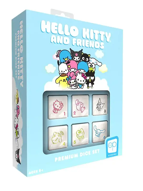 USAopoly Hello Kitty and Friends Premium Dice Set