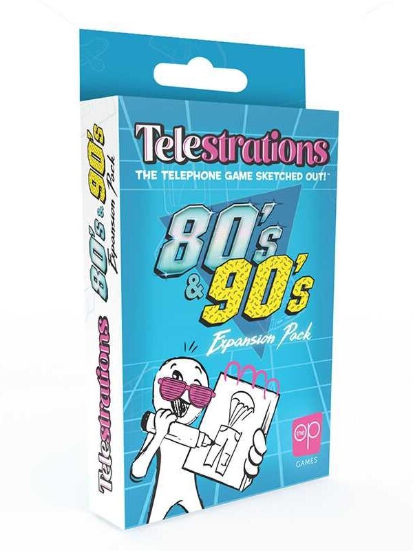 USAopoly Telestrations 80s & 90s Expansion Pack