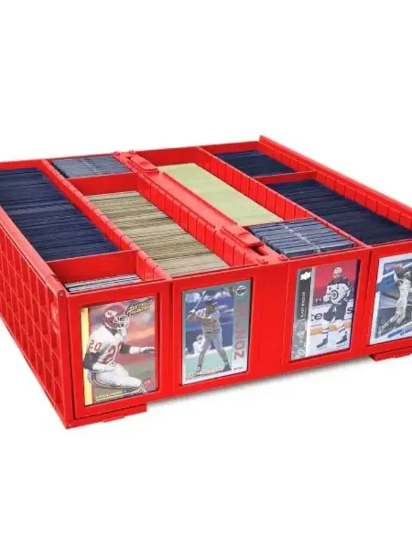 BCW Collectible Card Bin 3200 Red
